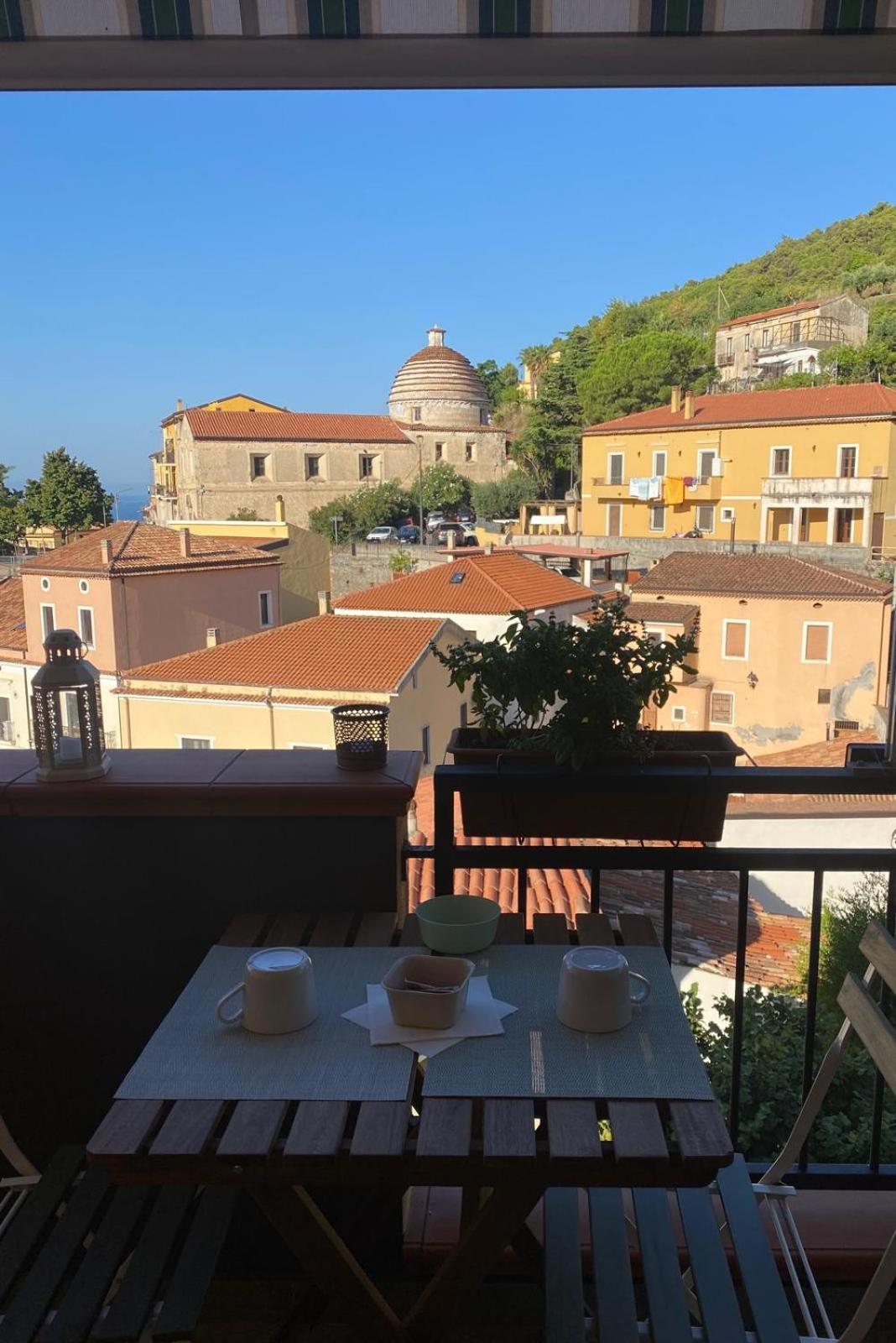 La Terrazza Nel Borgo Hotel Tortora Exterior foto